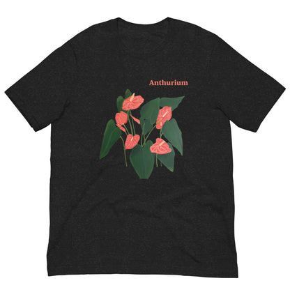 Anthurium Unisex t-shirt